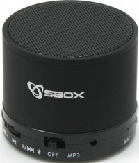 Boxa Portabila Bluetooth SBOX BT-160, Black foto