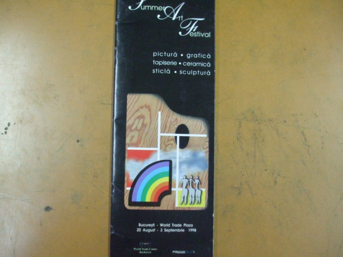 Expozitie pictura grafica tapiserie ceramica sticla sculptura Bucuresti 1998