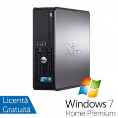 Dell Optiplex GX780 SFF, Intel Core 2 Duo E7500, 2.93GHz, 4Gb DDR3, 160GB SATA, DVD-ROM + Windows 7 Home Premium foto