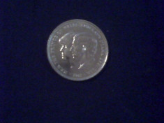 moneda m. BRITANIE 1981 COMEMORATIVA - AUNC foto