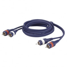 Cablu audio 2 RCA tata la 2 RCA tata DAP Audio FL-24150-1.5m foto