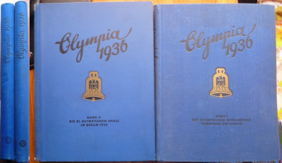 Olimpiada de iarna si vara din Germania , 1936 , 2 albume naziste impecabile foto