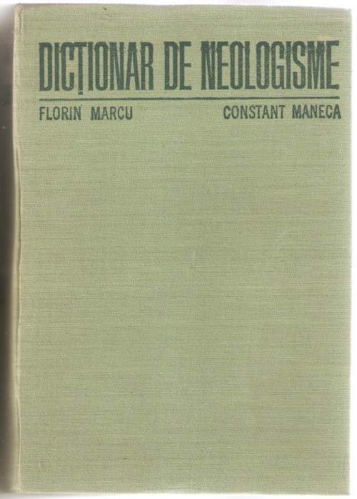 Florin Marcu -Dictionar de neologisme