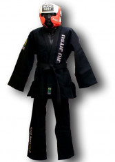 Costum BJJ &amp;quot;&amp;quot;Classico&amp;quot;&amp;quot; Preto*Bumbac*Negru*170 cm foto