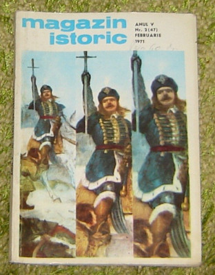 Revista Magazin Istoric anul V nr 2 (47) Februarie 1971 foto