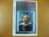Mircea Doinaru pictura portrete imaginare masti 1998 pliant prezentare
