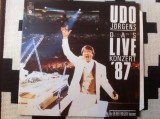 Udo Jurgens das live konzert &#039;87 dublu disc 2 LP vinyl muzica usoara slagare VG+, Pop, Ariola