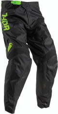 MXE Pantaloni motocross copii Thor Pulse Tydy culoare Lamai/Negru Cod Produs: 29031465PE foto