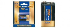 Acumulator R22, marime 6LR61, 120mAh Sal Home MC 9 foto