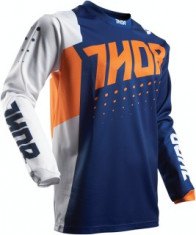 MXE Tricou motocross copii Thor Pulse Aktiv Portocaliu/Bleumarin Cod Produs: 29121408PE foto