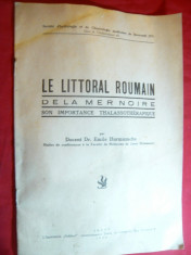 Dr.Emil Hurmuzache - Litoralul Roman al Marii Negre si imp. sa Talasoterap. 1934 foto