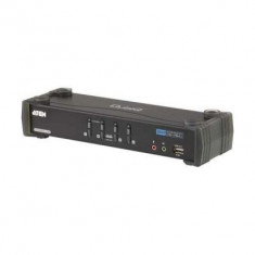 Aten CS-1784A 4-Port USB2.0/DVI KVM Switch 4 Rechner/1Arbeitsplatz foto