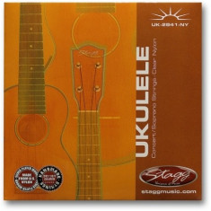 Set corzi nylon pentru ukulele Stagg UK-2841-NY foto