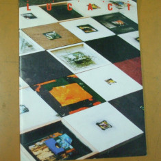 Petru Lucaci arta vizuala expozitie 1995 Iesind din suprafata Bucuresti