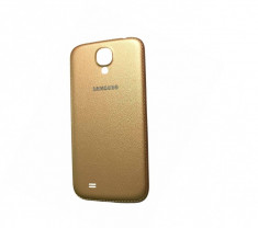 Capac Spate baterie Samsung Galaxy S4 Gold Imitatie de piele foto