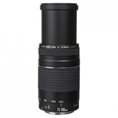 Obiectiv Canon EF 75-300mm f/4-5.6 III,impecabil, bonus filtru UV foto