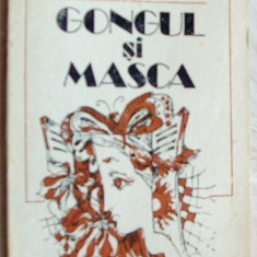 MIRCEA BELU - GONGUL SI MASCA:VERSURI/volum debut 1986/desene DONE STAN/autograf