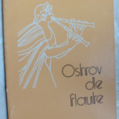 GEORGE ROS - OSTROV DE FLAUTE (VERSURI) [editia princeps, 1984]