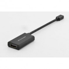 Assmann MHL 3.0 Adapterkabel micro USB B auf HDMI A aktiv 0,15m foto