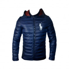 Geaca Ralph Lauren Model Slim Culoare Bleumarin Cod Produs D605 foto