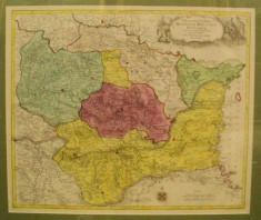 Transylvaniae Moldaviae, Walachie, Bulgarie, Lotter 1760, Transilvania, Moldova si Valahia, Lotter 1760 foto