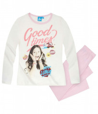 Pijama cu maneca lunga Disney Soy Luna ivory foto