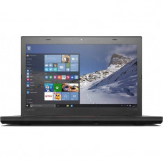 Laptop Lenovo ThinkPad T460 14 inch Full HD Intel Core i5-6200U 8GB DDR3 512GB SSD FPR Windows 7 Pro upgrade Windows 10 Pro Black foto