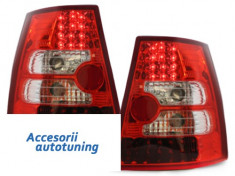 Stopuri LED VW Bora Variant+Golf IV Variantrosu/cristal foto
