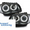 Faruri BMW SERIA 1 E87 04-07 _ 2 Angel Eyes Crom