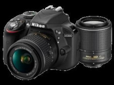 D3300 Dual Zoom Kit (AF-P 18-55 VR + 55-200 VR II) foto