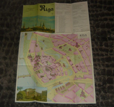 Harta veche Riga - Estonia - 2+1 gratis - RBK17943 foto