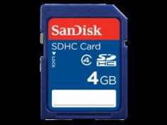 4GB SDHC CLS4 foto