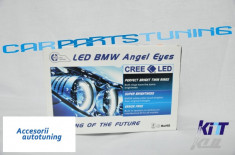 Led Marker Angel eyes BMW E90/91 LCI 20W CREE fara xenon 2008 foto