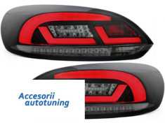 Stopuri Litec LED VW Scirocco III 08-10 negru / fum- foto