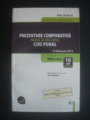 PREZENTARE COMPARATIVA NOUL SI VECHIUL COD PENAL foto