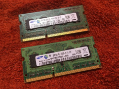 Kit Memorie RAM laptop Samsung 4GB DDR3 ( 2 x 2GB ) Dual Channel 1333 MHz foto