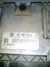 Unitate Control Motor VW Golf VI 1.4 TSI BOSCH cod: 03C 906 016 A (OE) foto