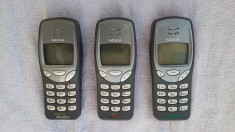 TELEFOANE NOKIA 3210 , LOT 3 BUCATI .ADUSE DIN SPANIA ,NECESITA DECODARE . foto