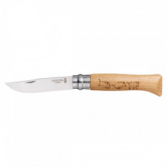 Cutit Opinel Nr 08 Animalia Inox 001624 Mistret