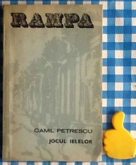 Jocul Ielelor Camil Petrescu foto