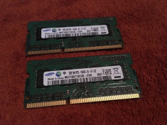 Kit Memorie RAM laptop Samsung 4GB DDR3 ( 2 x 2GB ) Dual Channel 1333 MHz foto