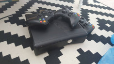 XBOX 360 HDD500 GB+2 controllere+ FIFA16+cont Xbox Gold Live foto