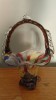 Cosulet Sticla Murano Padurea Neagra Vintage &#039;70-&#039;80, 18cm, Colectie, Decor, Defect