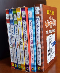 Diary of a Wimpy Kid Pachet Colectie 7 carti, Jurnalul unui Pusti foto