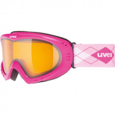 Ochelari Ski Snowboard Uvex Cevron Pink Mat LaserGoldlite S1 foto