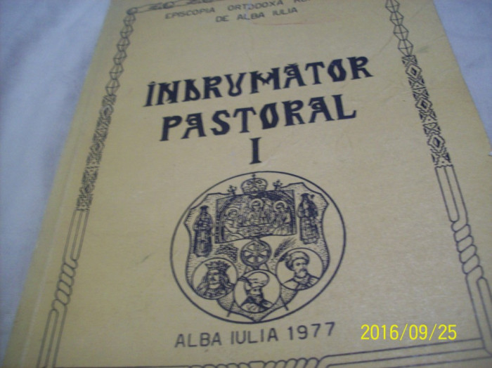 indrumator pastoral I- alba iulia- 1977