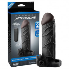 +33% Vibrating Real Feel 2&amp;quot; Pipedream X-TENSIONS foto