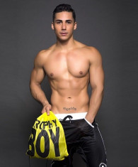 Rucsac Andrew Christian TROPHY BOY - produs original, import SUA foto