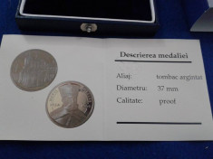 Moneda /Medalie Matei Basarab 2014 BNR-Proof foto