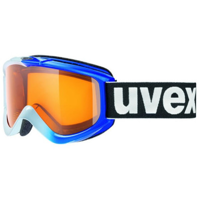 Ochelari Ski Snowboard Uvex FX Race Blue/White LaserGoldlite S1 foto